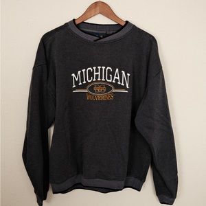 VINTAGE University of Michigan Crewneck Sweater